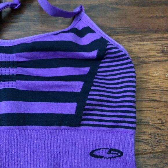 Champion sports bra top activewear purple women’s - Picture 4 of 5